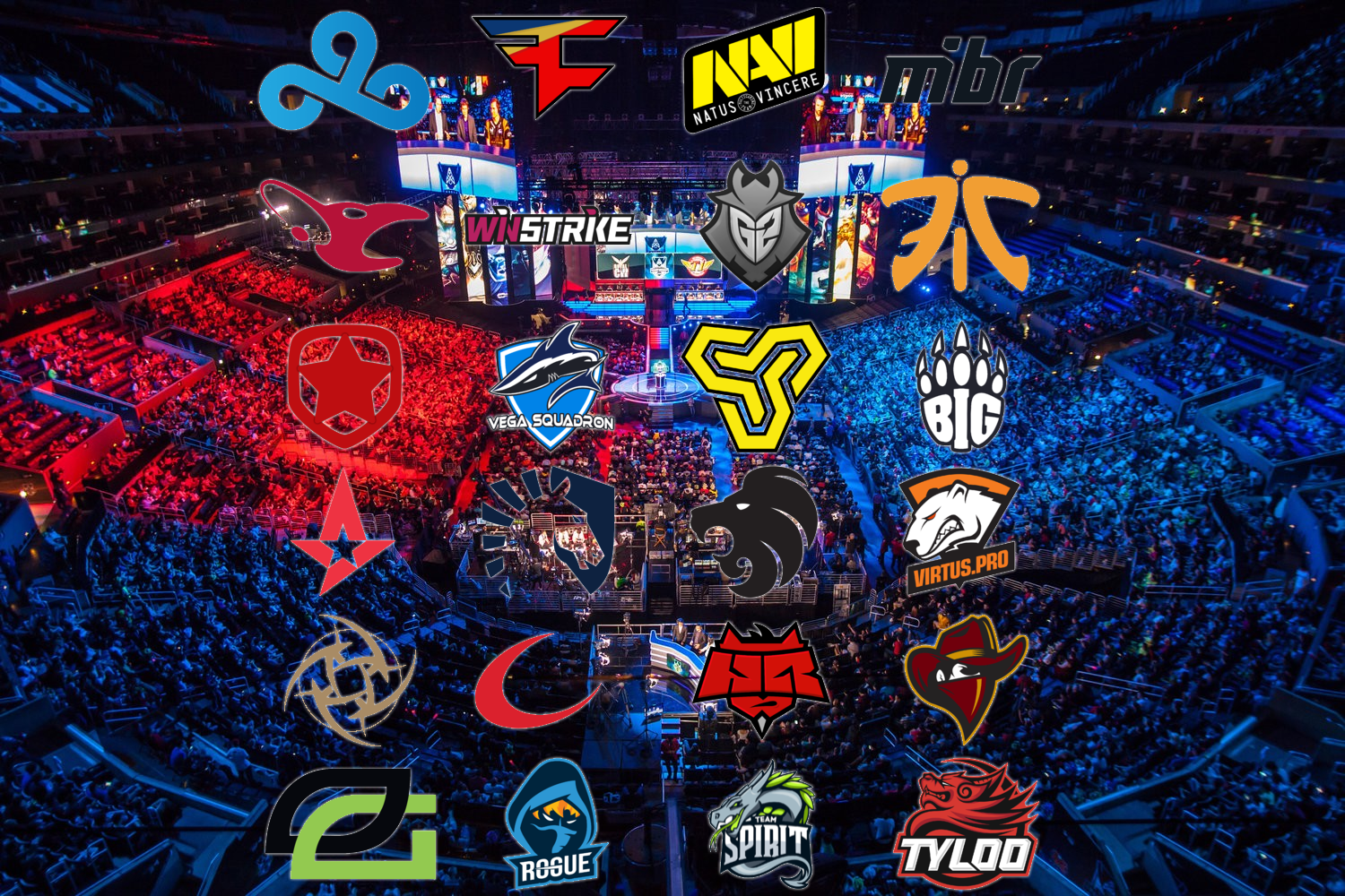 CS:GO Major Teams