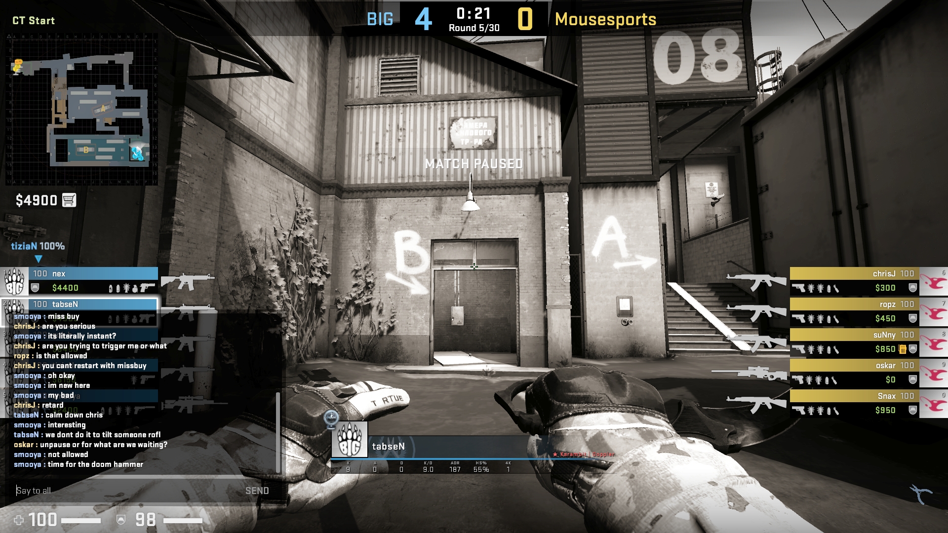 ChrisJ vs Smooya - Autosniper Buy Starts Twitter Beef in Mouz vs BIG