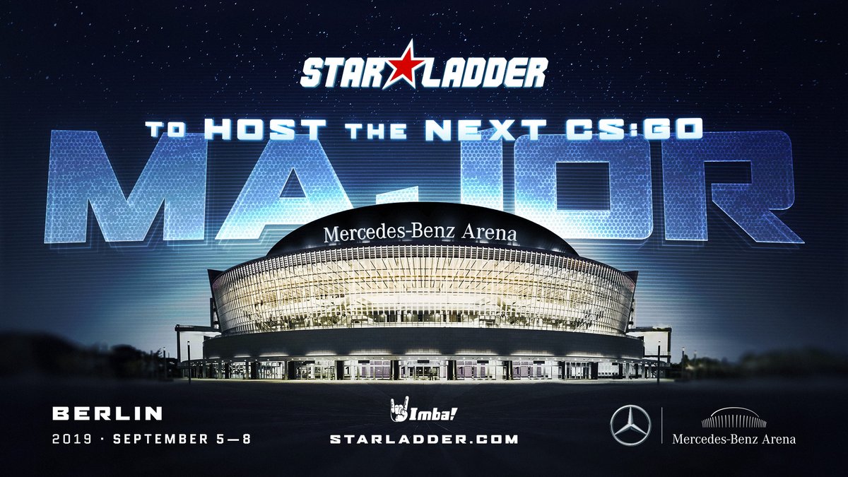 StarLadder Berlin Confirmed as Second CS:GO Major of 2019