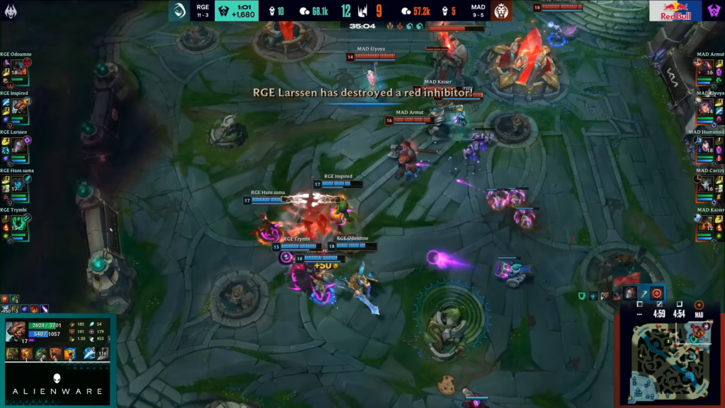 Rogue vs MAD Lions