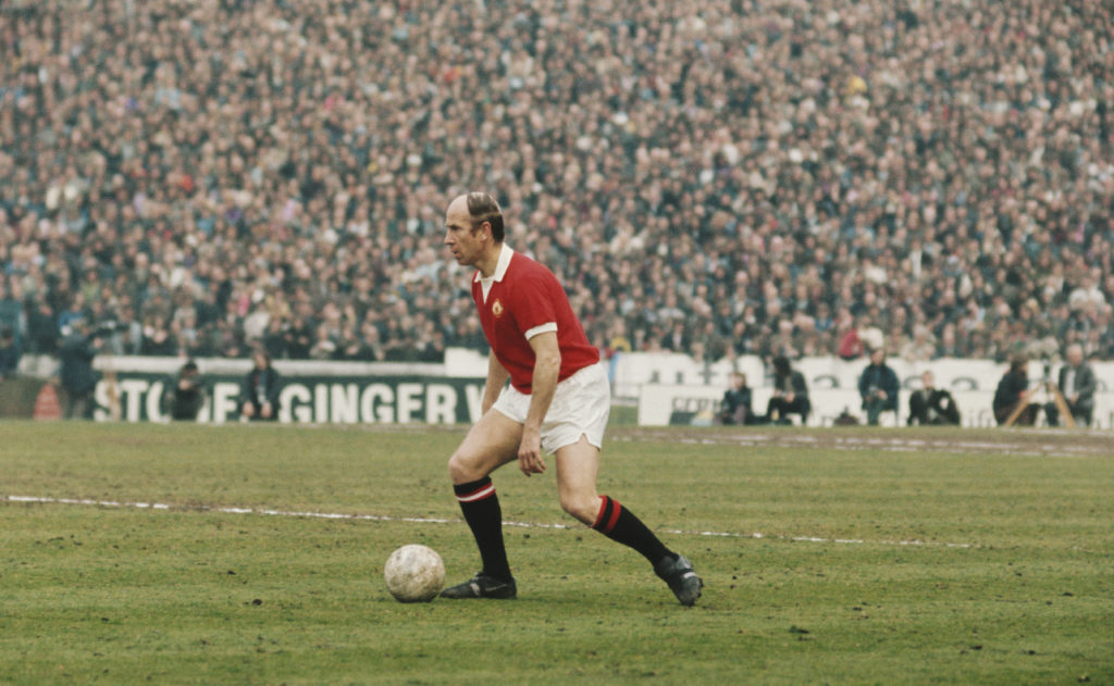 Bobby Charlton Chelsea v Manchester United 1973