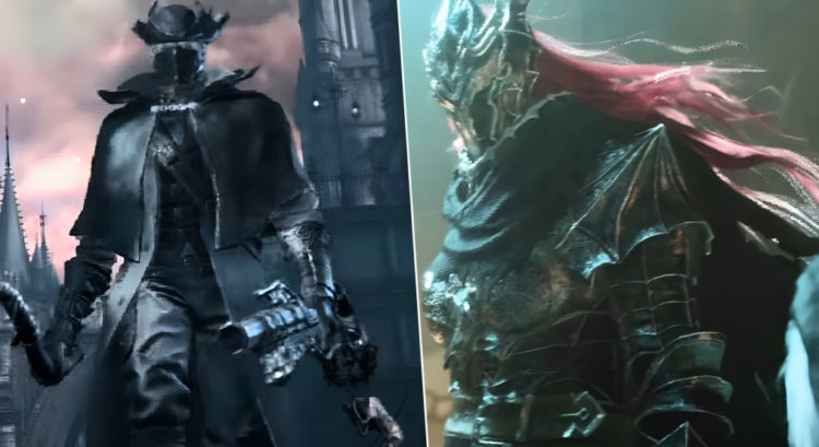 Left image Bloodborne hunter, right image Lords of the Fallen boss