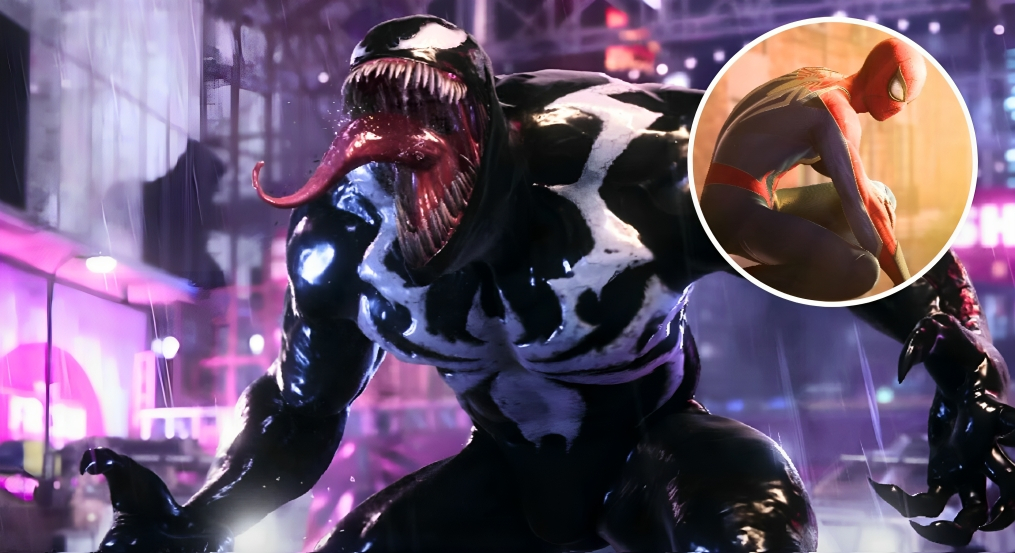 Main image Venom in Marvel's Spider-Man 2, circle Spider-Man