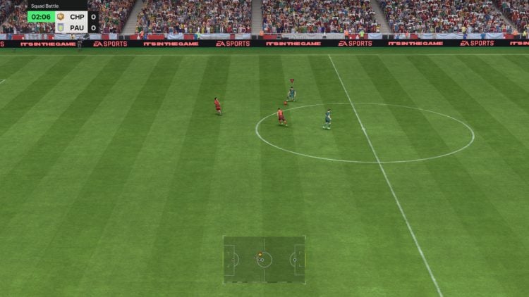 Screenshot of Squad Battles in FC 24