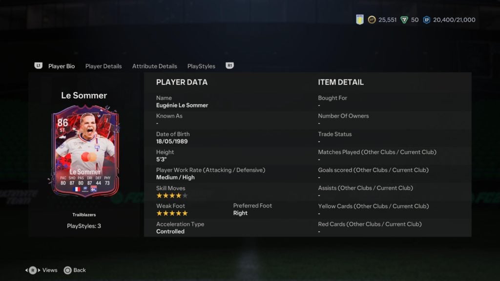 Screenshot of sbc Le Sommer